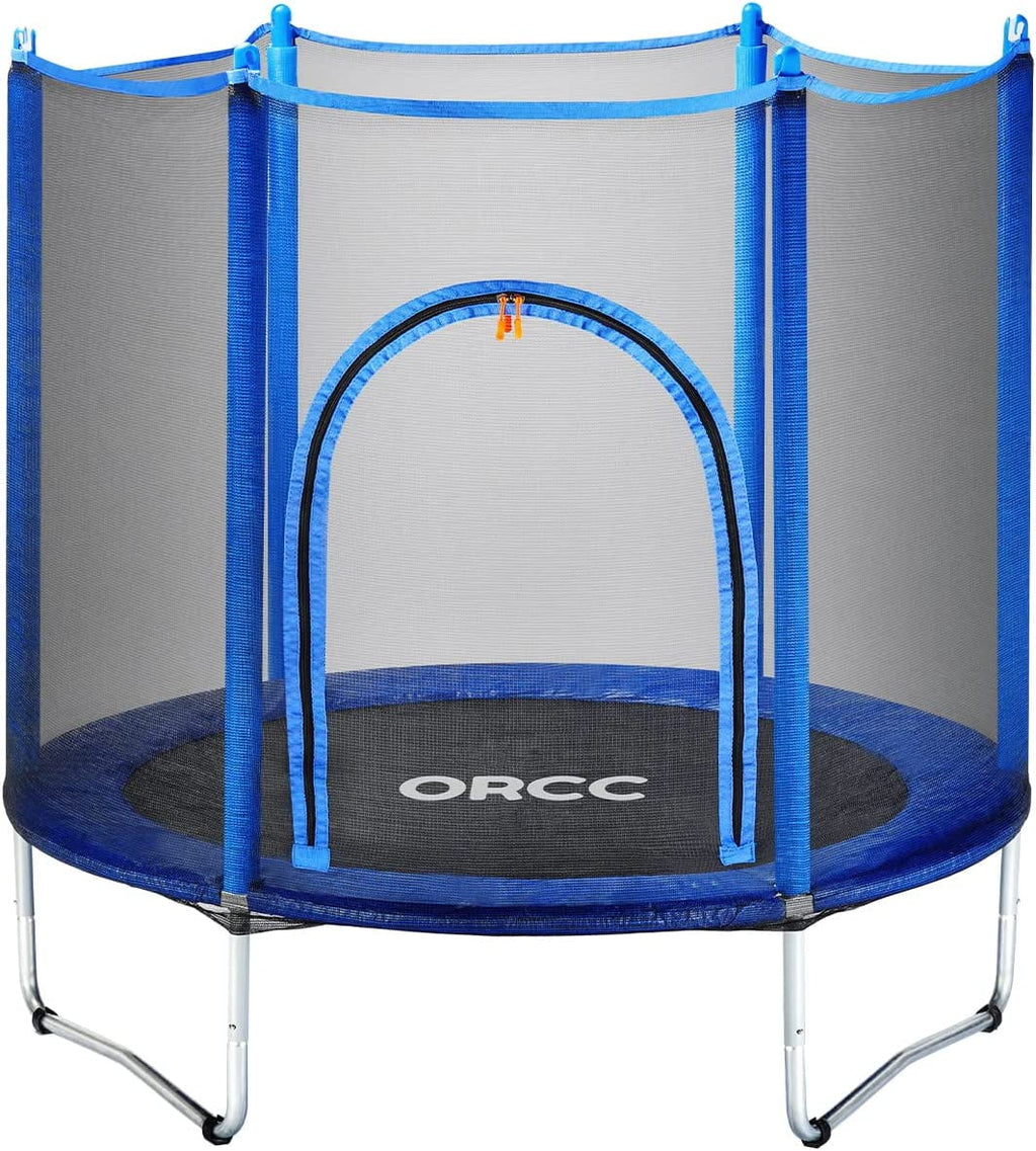 55/60 Mini Trampoline with Safety Net Pad A132
