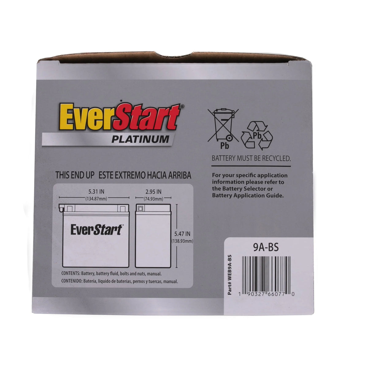 12 Volt Battery B447926