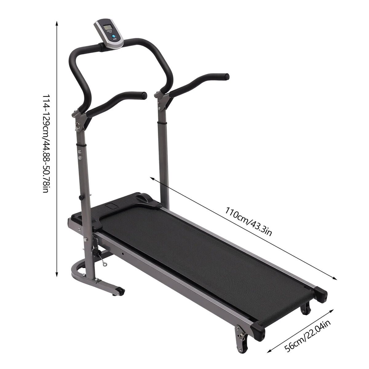 Folding Treadmill with Incline LED Display Q5155