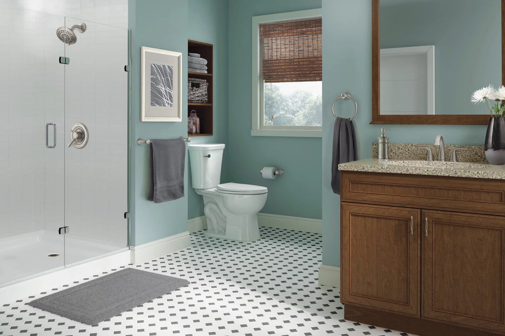 Single Handle 5-Spray Shower Faucet in Stainless K56275