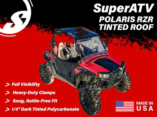 1/4" Dark Tinted Polycarbonate Roof for Polaris RZR 570 R10164