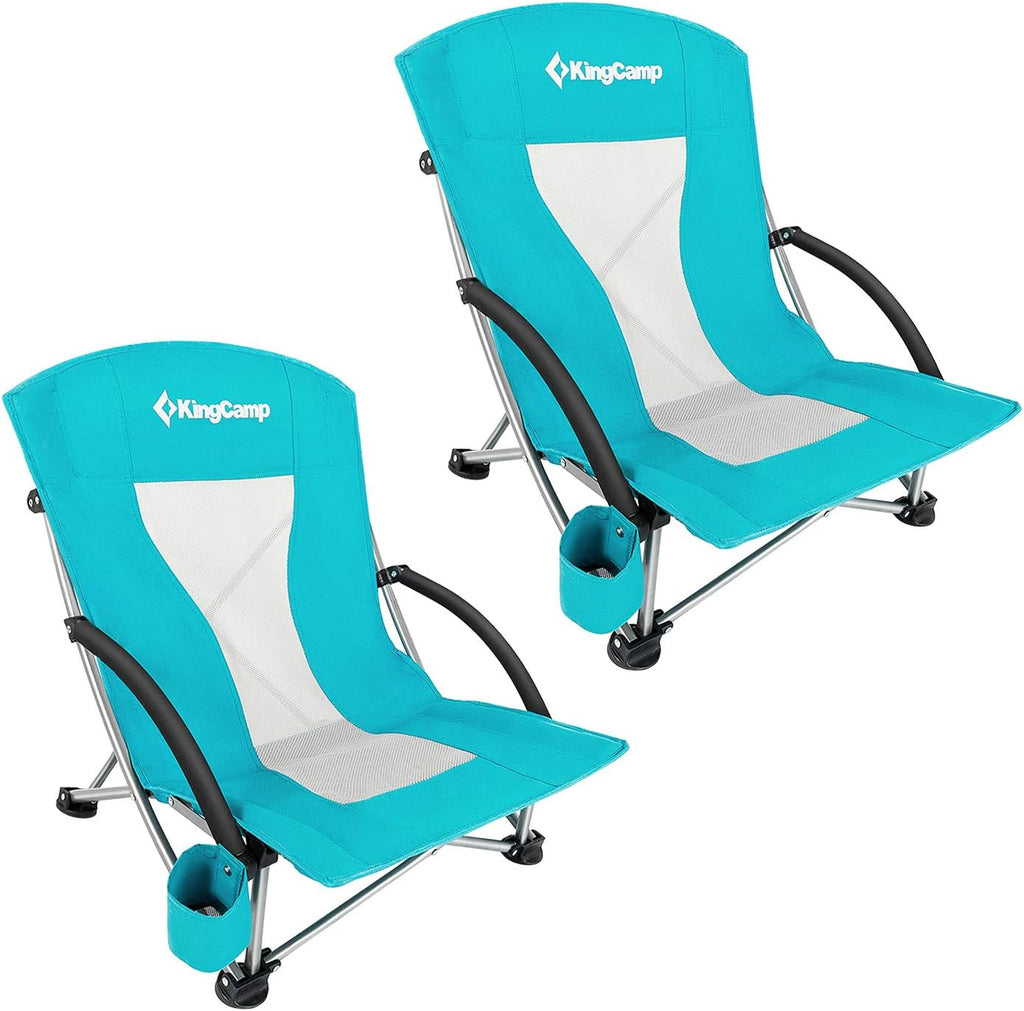 Low Sling Mesh Beach Chair with Carry Bag B661