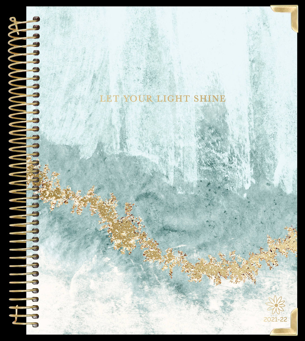 Crystal Blue Hard Cover Vision Planner G70232