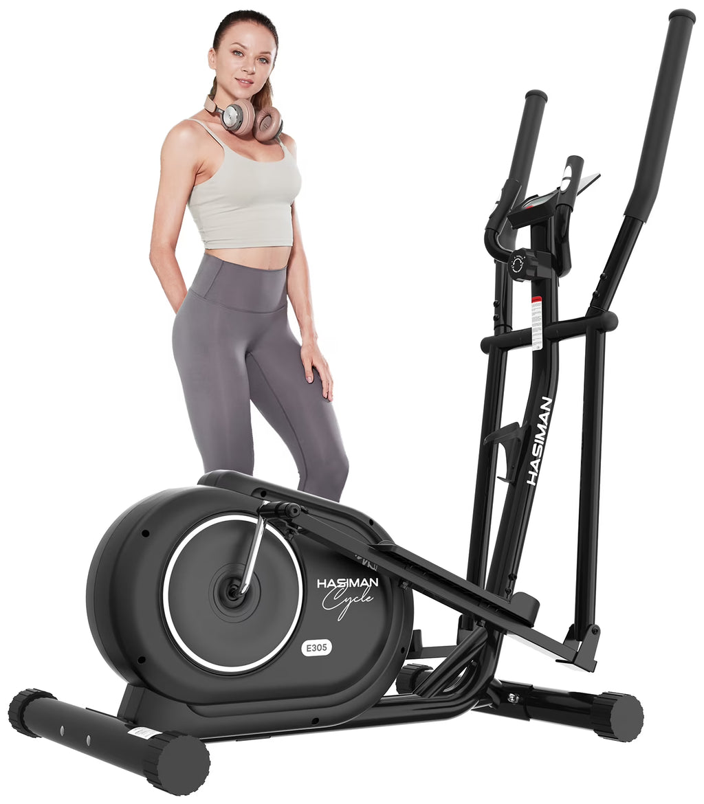 Magnetic Elliptical Exercise Machine with Pulse Rate Grips S8454