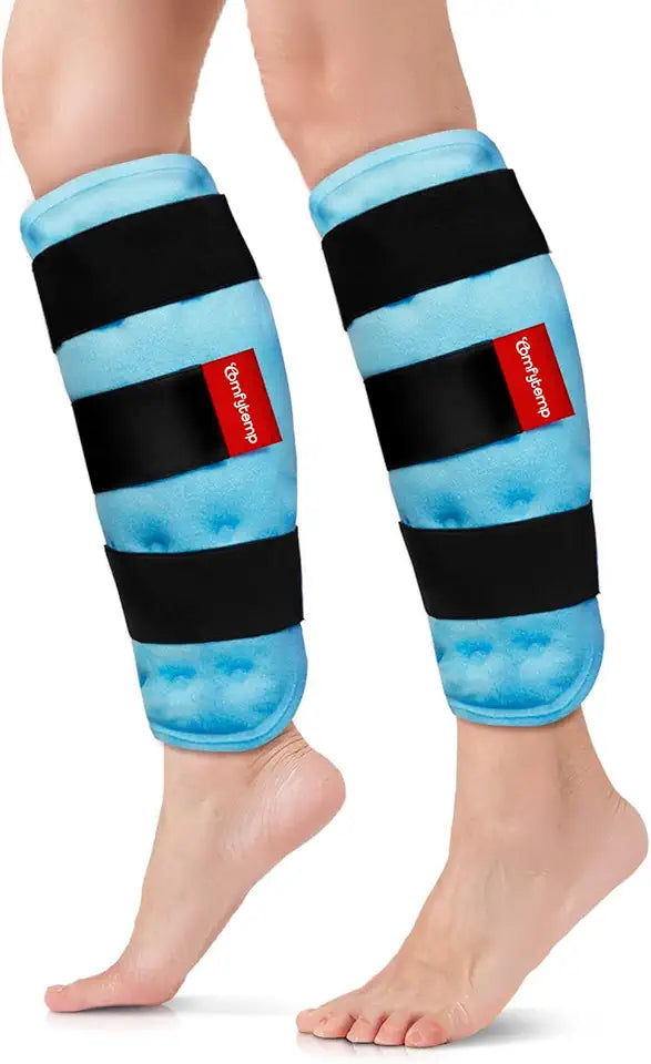 2 Pack Reusable Gel Ice Packs and Wrist Ice Pack Wrap N50304