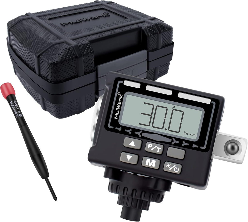1/2" Digital Torque Adapter Converter with Tire Pressure Gauge, Pack of 2 U57894