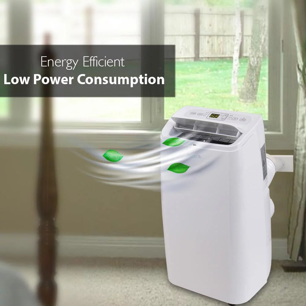 Portable Air Conditioner with Built-in Dehumidifier & Fan Modes, 12,000 BTU I508