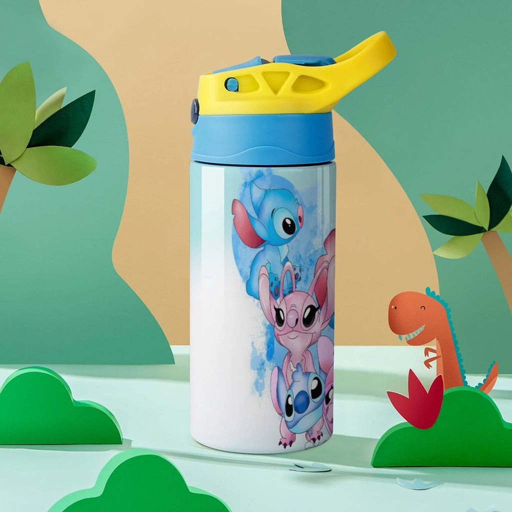 Stainless Steel Vacuum Insulated Water Bottle With Straw O3919