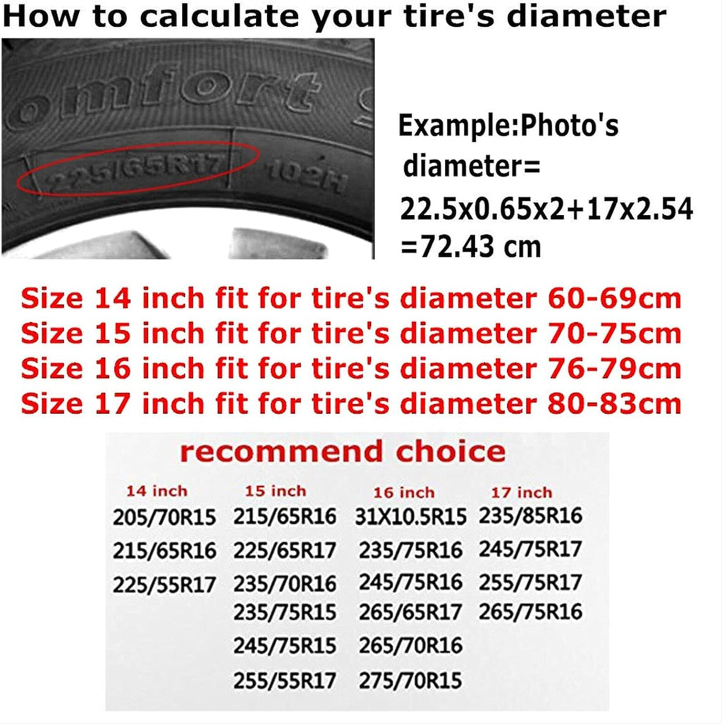 Custom Spare Tire Cover Universal fits for Trailer Camper RV 15 Inch H7515