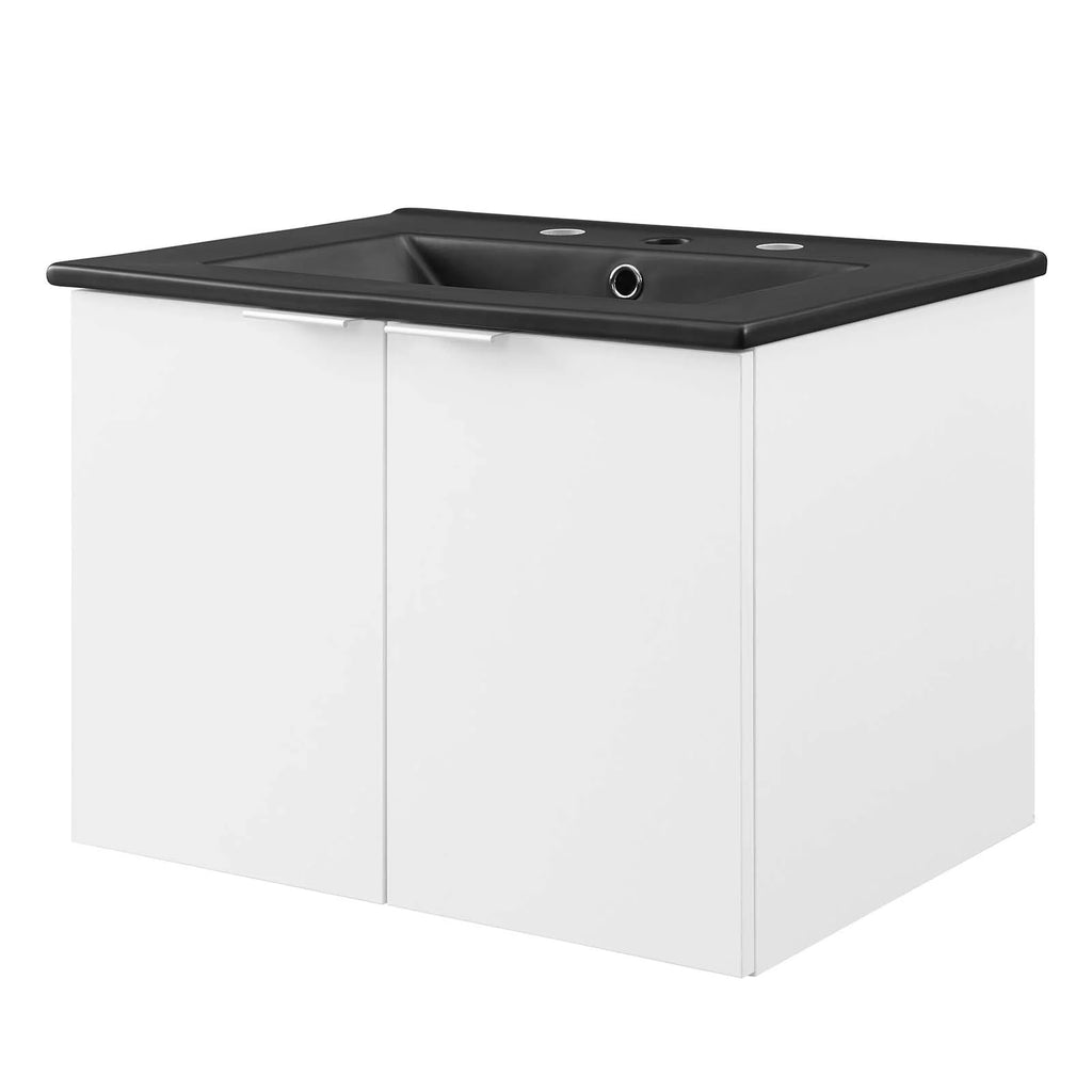 Wall Mounted Melamine Sink Vanity Cabinet J9617
