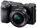 Black Compact APS-C Mirrorless Camera with 16-50mm Lens F8004