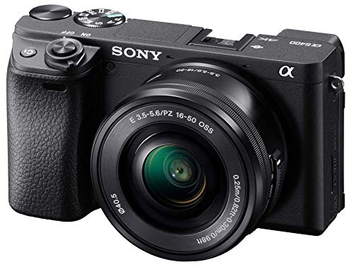 Black Compact APS-C Mirrorless Camera with 16-50mm Lens F8004