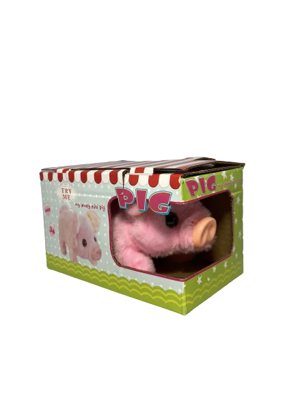 Plush Baby Mini Pig in Random Color C6530