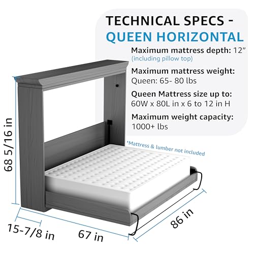 Queen Size Murphy Bed Kit D3199