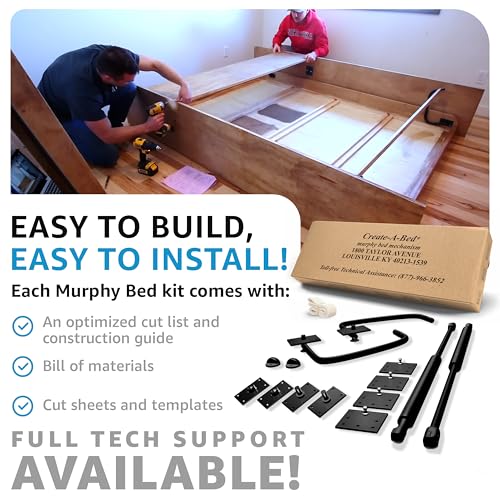 Queen Size Murphy Bed Kit D3199