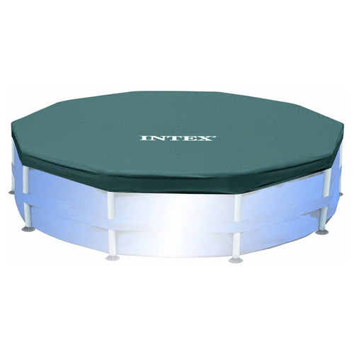 10ft Round Pool Cover & Easy Set Inflatable Pool E271