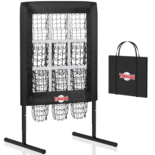 9 Hole Pitching Net with Strike Zone and Training Ball L8519