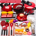 51 Pcs Kids Kitchen Playset Pots and Pans O936266