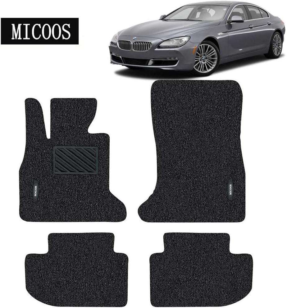 Black All Weather Heavy Duty Car Floor Mat Set W31310