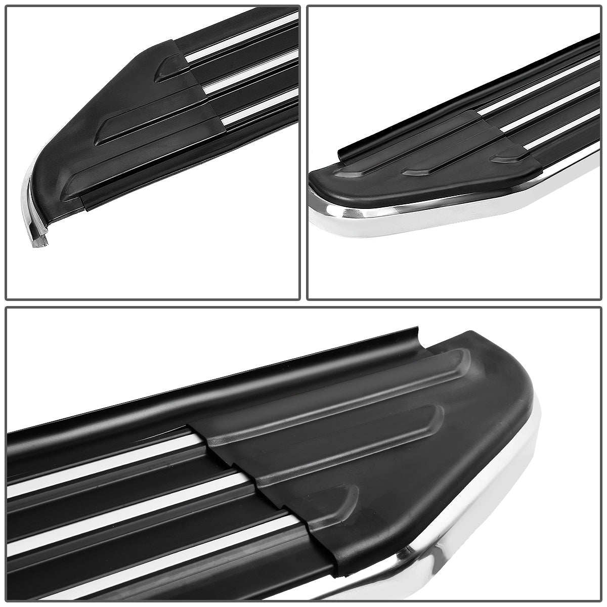 Pair 5.5" Aluminum Side Step Nerf Bar Running Board Z87006