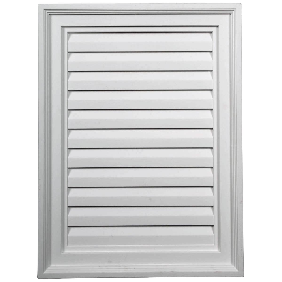 Vertical Urethane Gable Vent Louver G53069