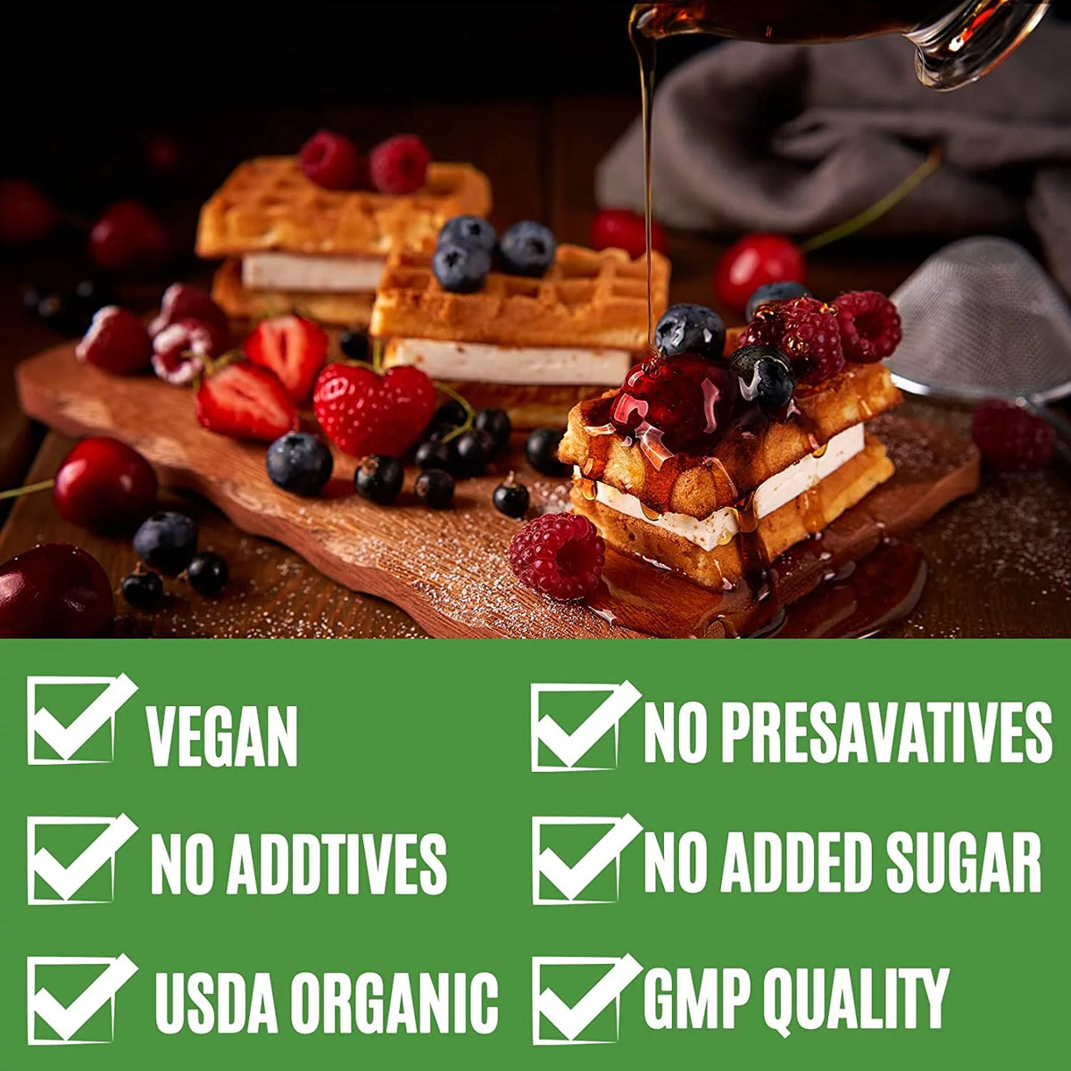 USDA Organic Yacon Syrup 12oz Natural Sweetener L28702