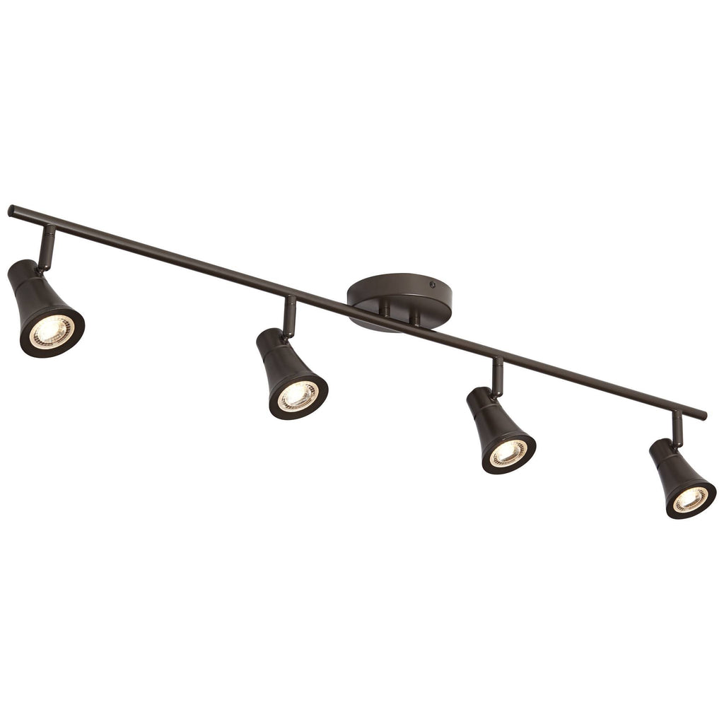 Bronze 4-Light LED Track Fixture X4414