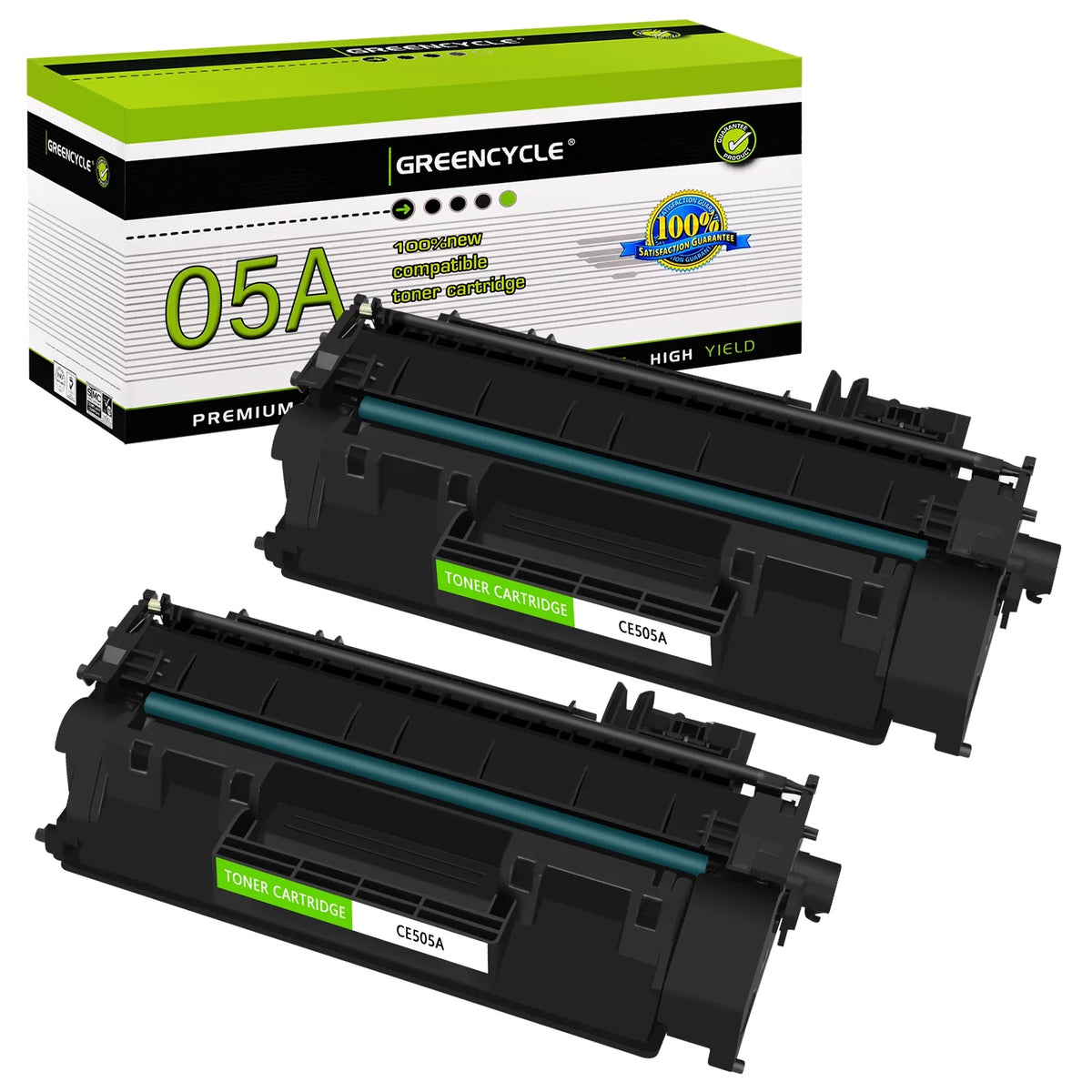 2 Pack Black Toner Cartridge K86489