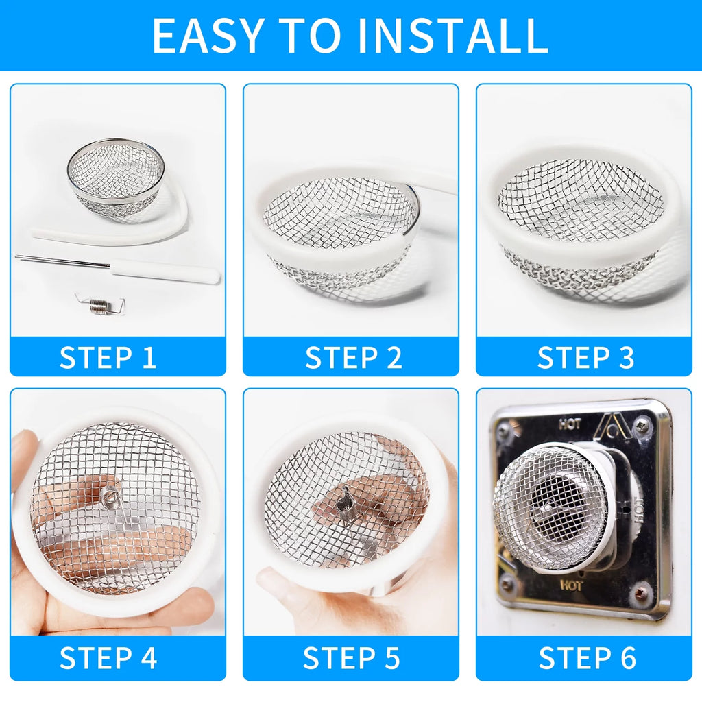 Stainless Steel Mesh RV Flying Insect Screen with Installation Tool J51214