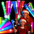 12PCS Colorful Flashing LED Light Up Glow Sticks W656