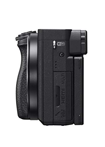 Black Compact APS-C Mirrorless Camera with 16-50mm Lens F8004