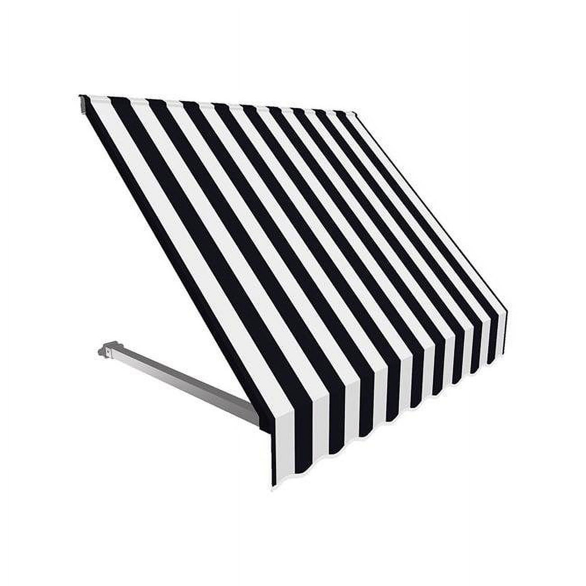 Black & White Window & Entry Awning V5115