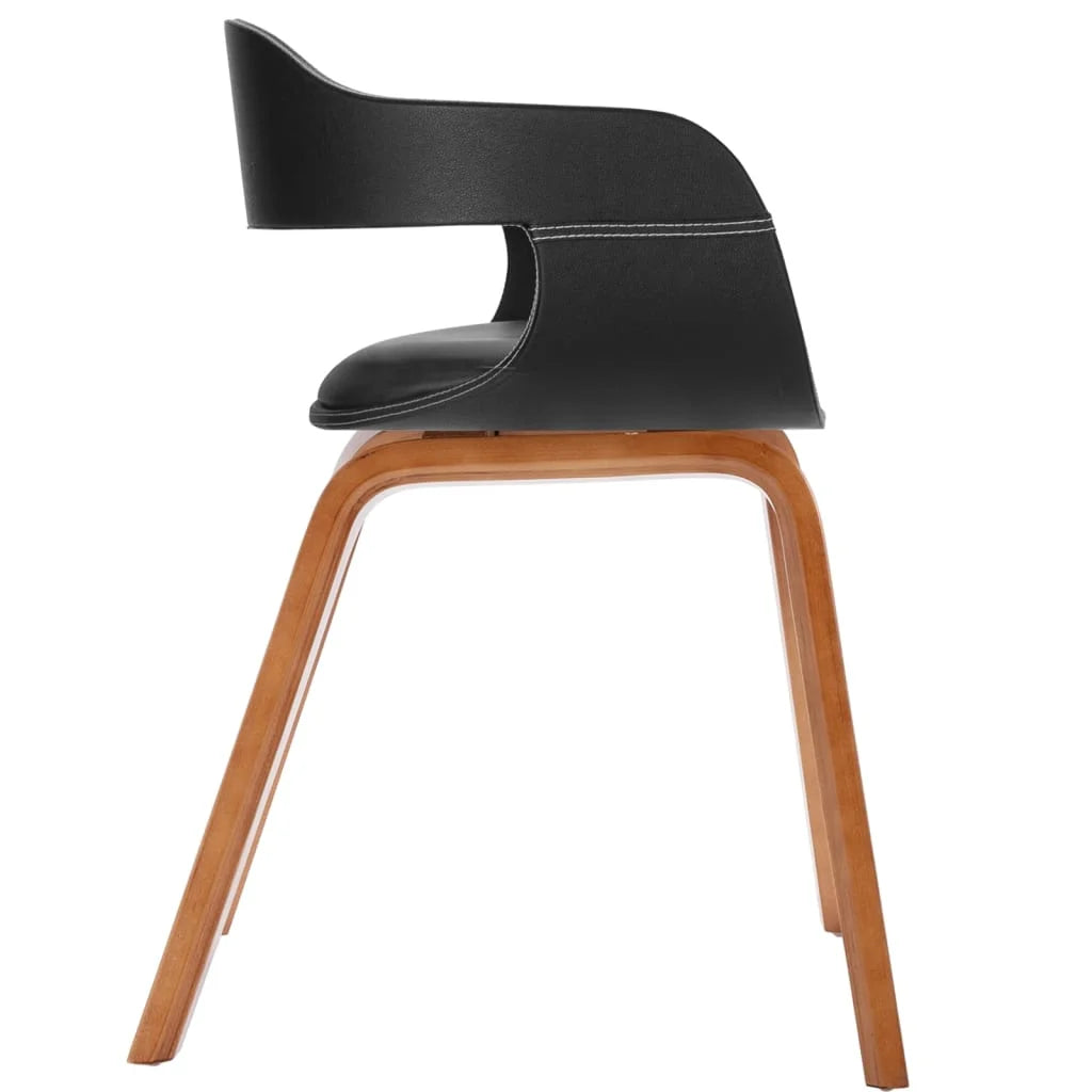 Bentwood Faux Leather Dining Chair C90844