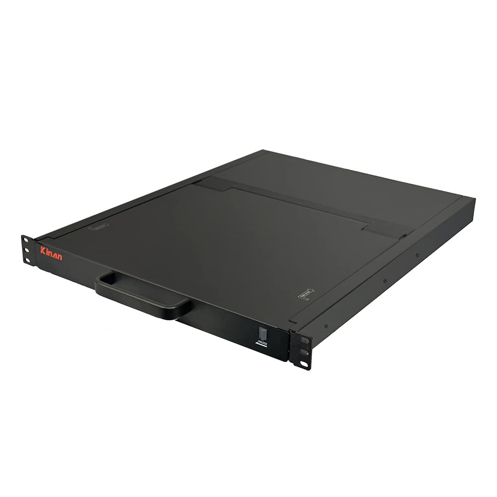 19" LCD Rack Mount KVM Console with Keyboard and Touchpad, 1U, 1280×1024@60Hz K339007