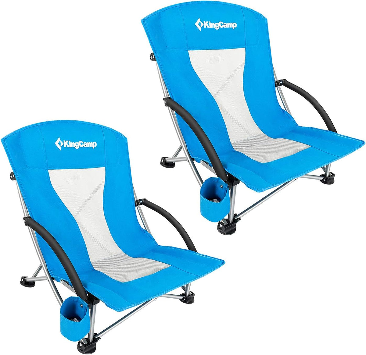 Low Sling Mesh Beach Chair with Carry Bag B661