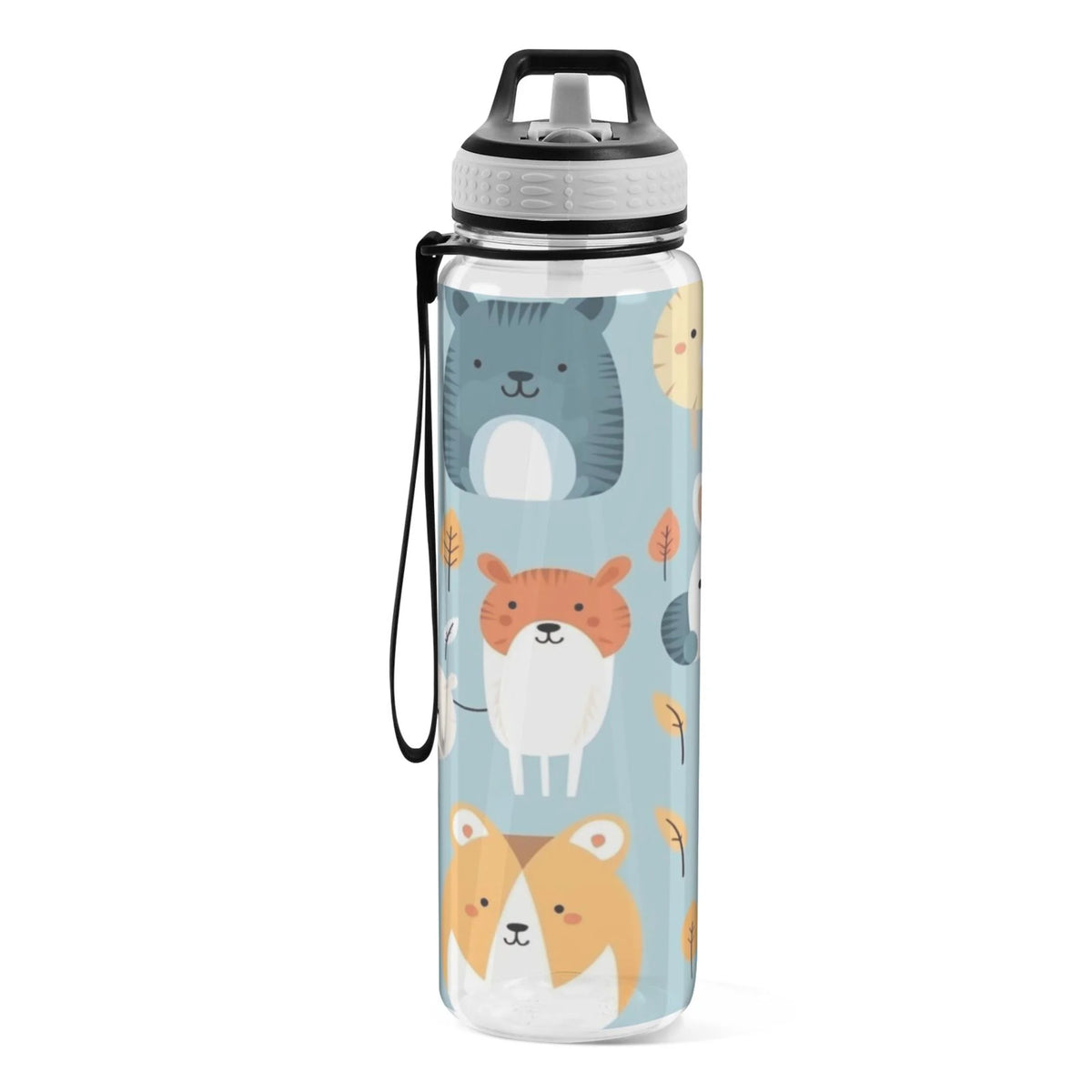 32oz Leakproof Tritan Sports Water Bottle with Straw N568619
