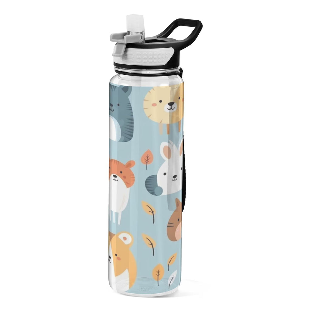 32oz Leakproof Tritan Sports Water Bottle with Straw N568619
