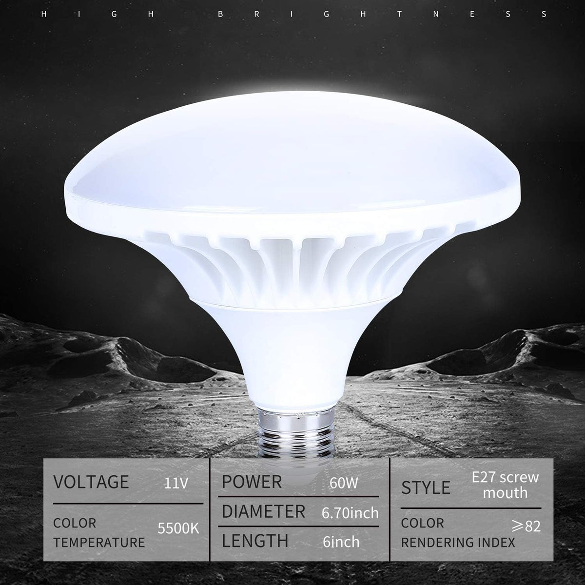 Softbox Lighting Kit 20x28'' Continuous Lighting with 2pcs 5500K Bulb B5742