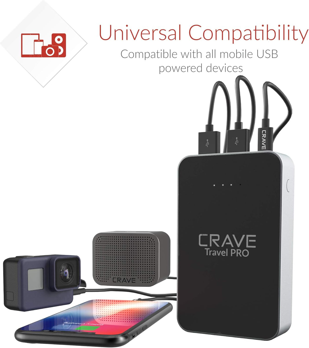 13400 mAh Portable Power Bank Pack of 2 Y805762