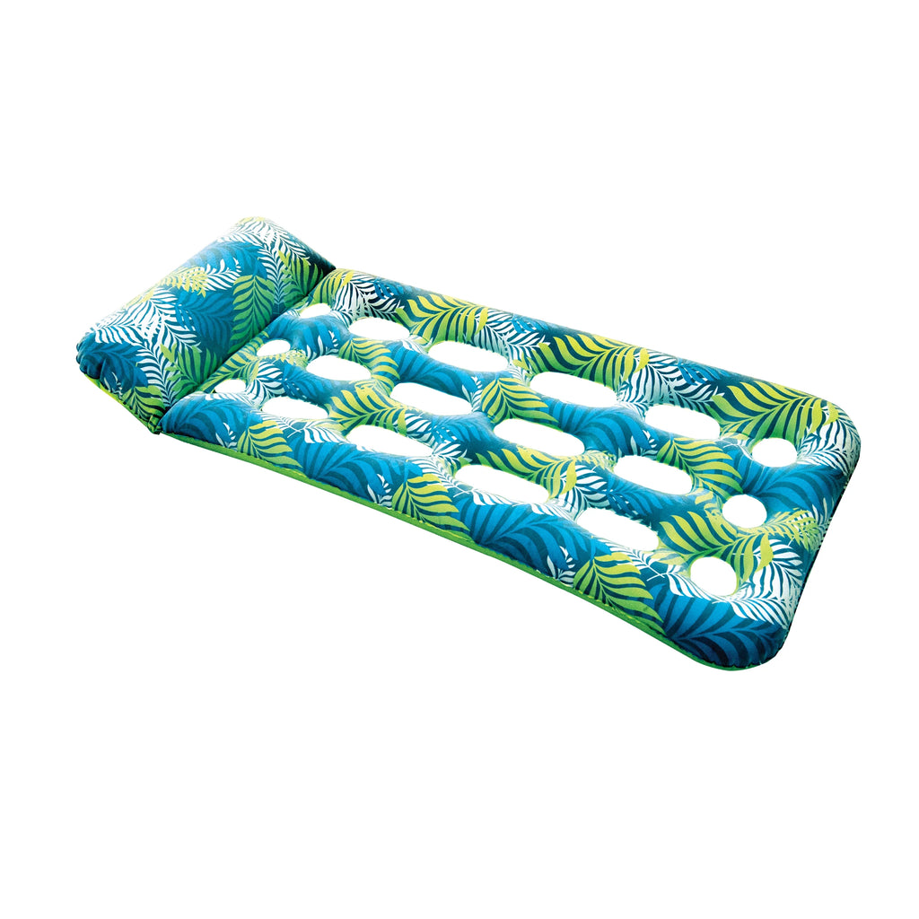 Green Contour Lounge with Headrest and Staycool Vents F51893