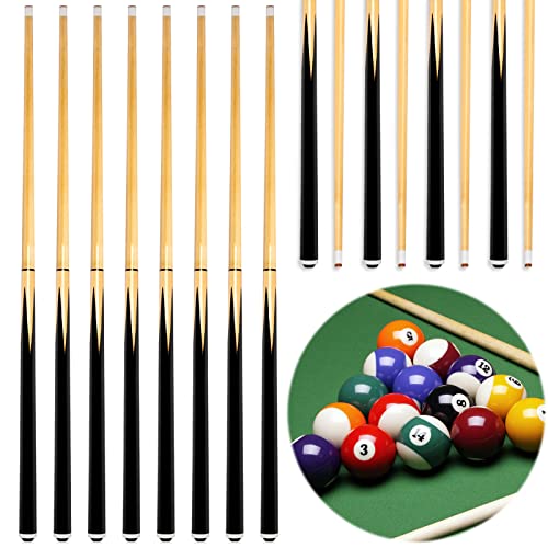 2 Piece 58 Inch 12 oz 13 mm Hardwood Pool Cue Z327283