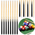2 Piece 58 Inch 12 oz 13 mm Hardwood Pool Cue Z327283