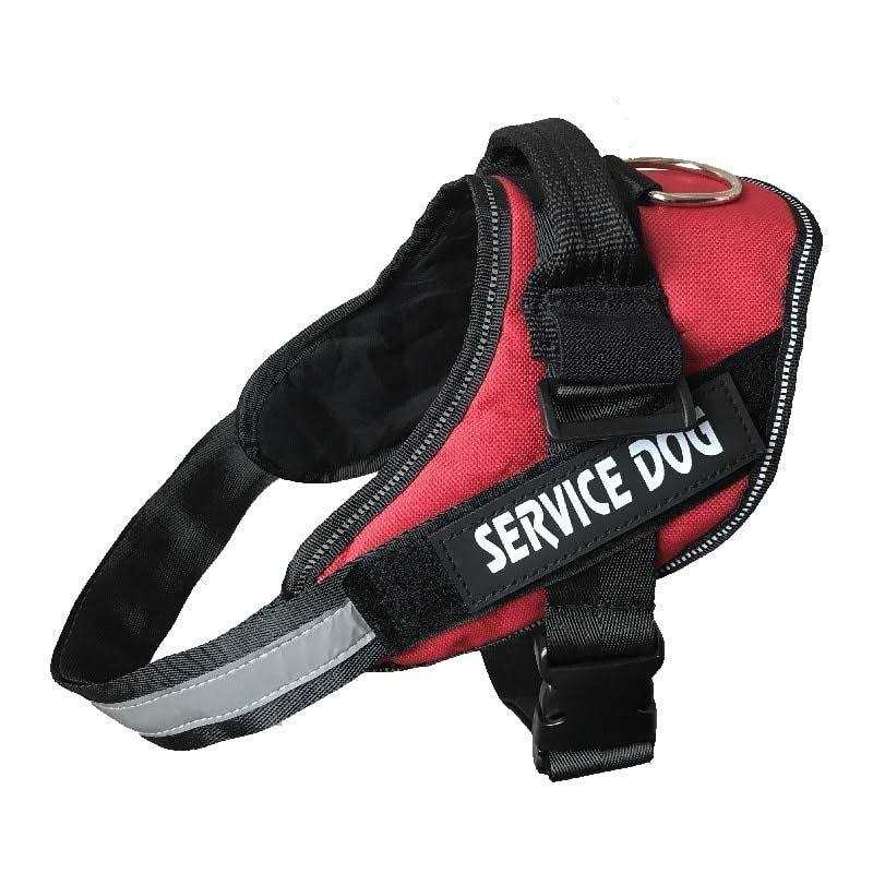Service Dog Vest with Hook and Loop Straps and Detachable Backpacks in 7 Sizes Y6164