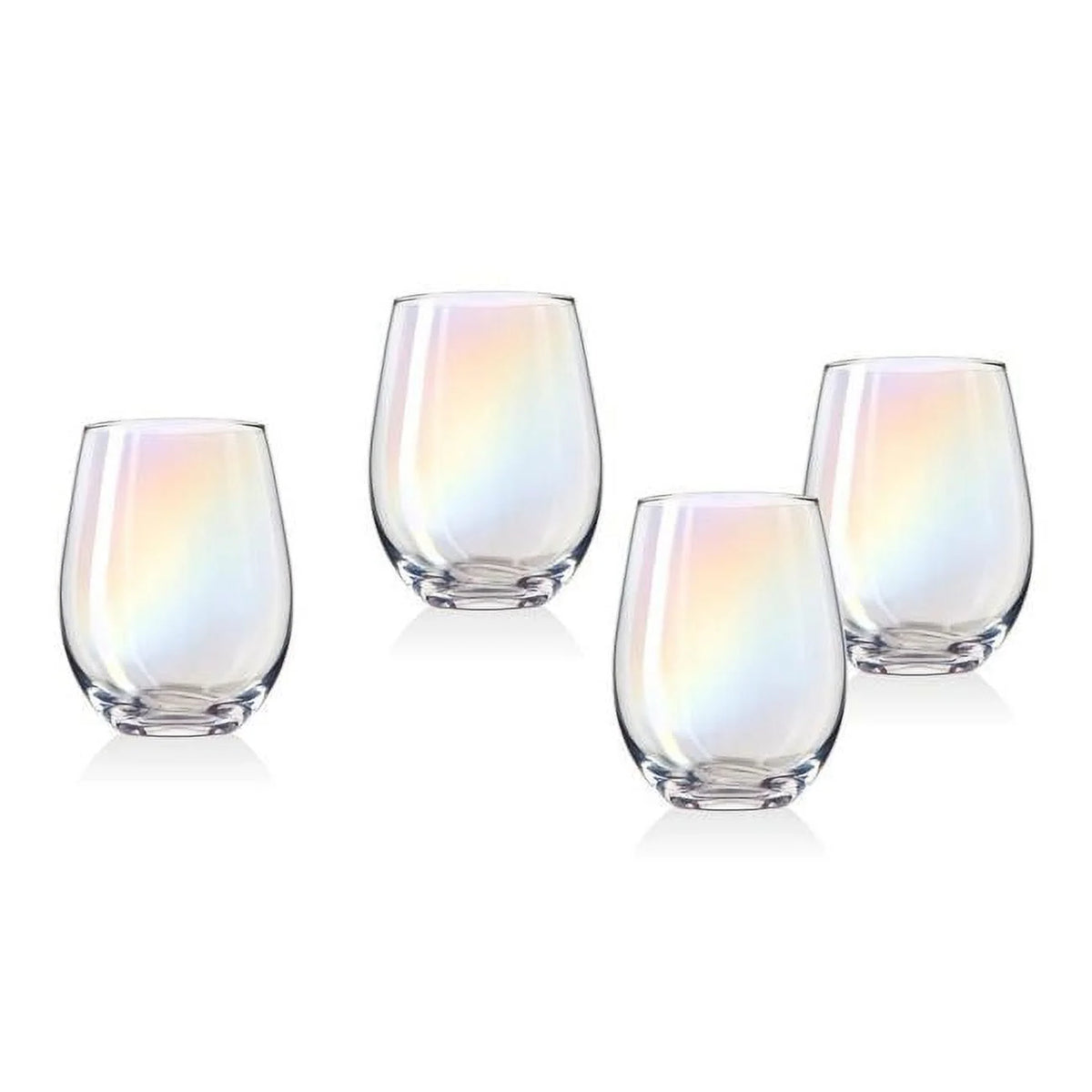 Stemless Wine Glasses Set of 4 Z632685