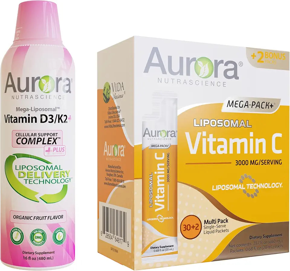 Liposomal Vitamin C 3,000 mg with D3/K2 P5016