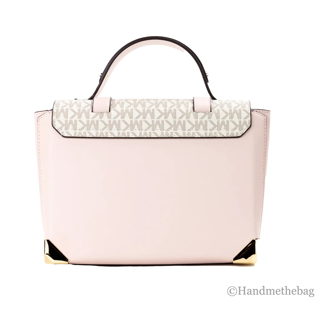 Powder Blush Medium Satchel Bag N140