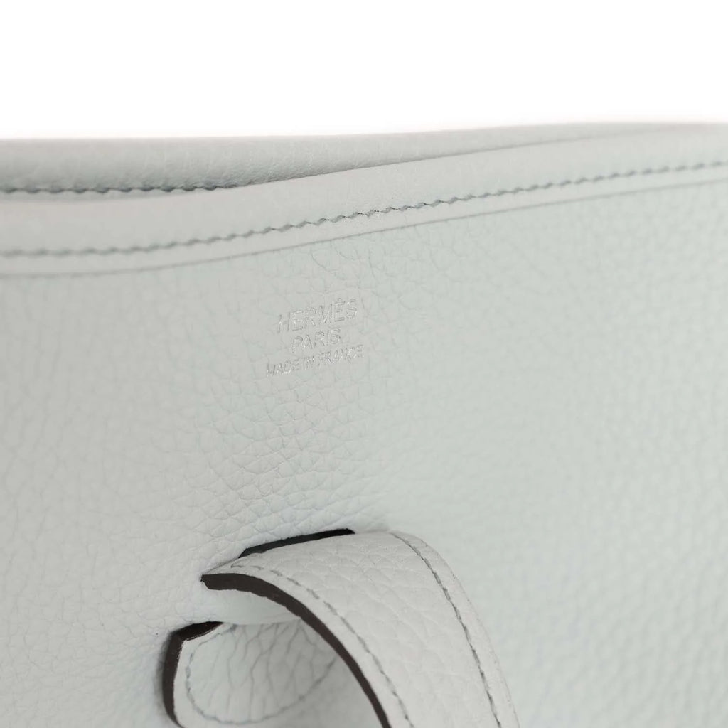 Bleu Pale Clemence Palladium Hardware P338