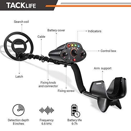 Waterproof Metal Detector with Disc Mode P304004