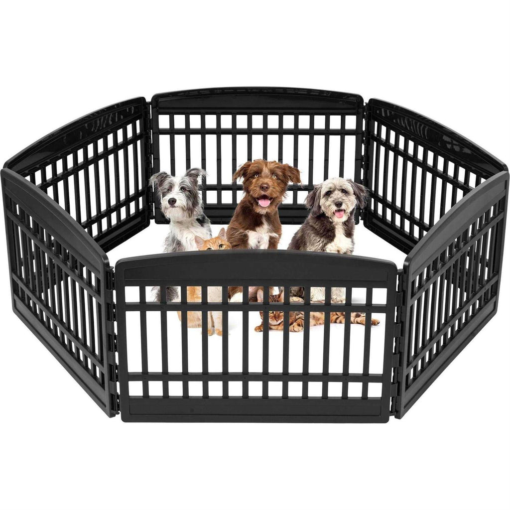 6 Panel Exercise Pet Playpen with Door L99671