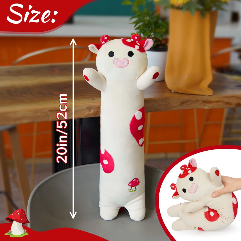 Plush Cow Body Pillow 20" Stuffed Animal D928818